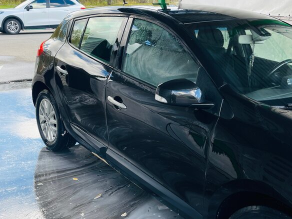 2012 Renault Megane III, чёрный - вид 2