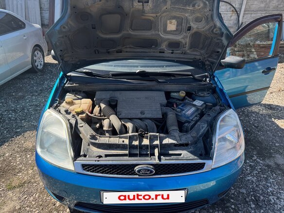 2005 Ford Fiesta Mk5, синий, 650000 рублей - вид 11