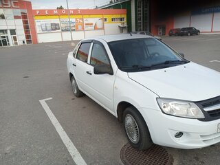 2013 Lada (ВАЗ) Granta I, белый, 379000 рублей, вид 3