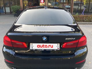 2019 BMW 5 серии 520d VII (G30/G31/G38), чёрный, 4000000 рублей, вид 3