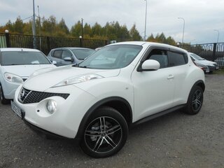 2013 Nissan Juke I, белый, 1100000 рублей, вид 3