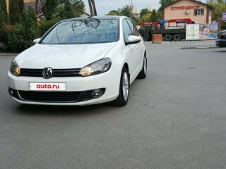 2011 Volkswagen Golf VI, белый, 780000 рублей, вид 1