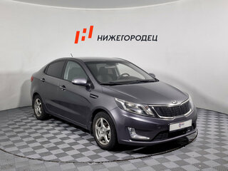 2015 Kia Rio 6-speed III, серый, 869000 рублей, вид 3