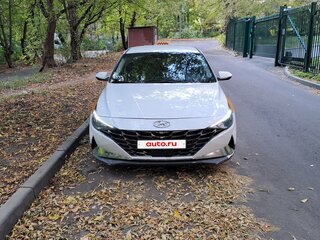 2021 Hyundai Avante VII, белый, 1500000 рублей, вид 2