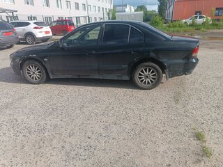 2002 Mitsubishi Galant VIII Рестайлинг, чёрный, 155000 рублей, вид 2