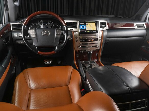 2015 Lexus LX 570 III Рестайлинг, чёрный, 6149000 рублей - вид 14