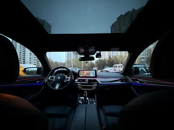 2020 BMW 5 серии 523d xDrive VII (G30/G31/G38) Рестайлинг, белый, 5490000 рублей - вид 10