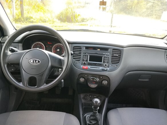 2010 Kia Rio II Рестайлинг, чёрный, 549000 рублей - вид 10