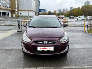 2012 Hyundai Solaris I, фиолетовый, 620000 рублей, вид 3
