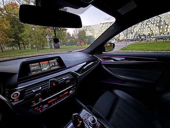 2018 BMW 5 серии 520d VII (G30/G31/G38), чёрный, 2730000 рублей - вид 11