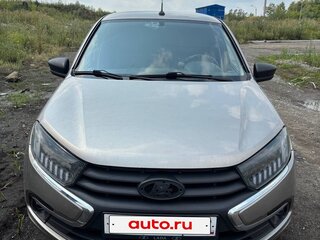 2021 Lada (ВАЗ) Granta I Рестайлинг, серый, 650000 рублей, вид 2