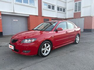 2006 Mazda 3 I (BK) Рестайлинг, красный, 595000 рублей, вид 1