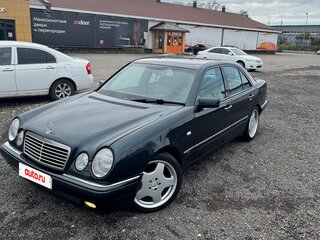 1996 Mercedes-Benz E-Класс 280 II (W210, S210), синий, 580000 рублей, вид 1