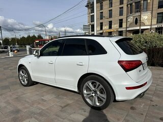 2013 Audi Q5 I (8R) Рестайлинг, белый, 1850000 рублей, вид 4