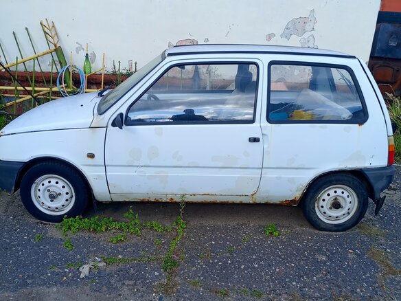 1999 Lada (ВАЗ) 1111 Ока СеАЗ, белый, 50000 рублей - вид 4