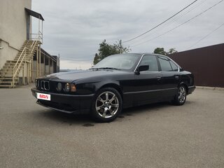 1991 BMW 5 серии 520i III (E34), чёрный, 350000 рублей, вид 2