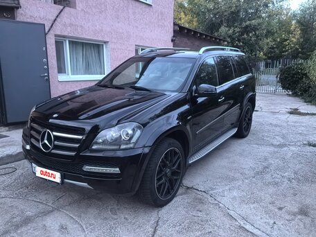 2011 Mercedes-Benz GL-Класс 500 I (X164) Рестайлинг, чёрный, 1850000 рублей, вид 1