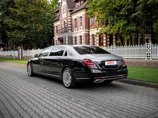 2016 Mercedes-Benz Maybach S-Класс 500 I (X222), чёрный, 11700000 рублей, вид 3