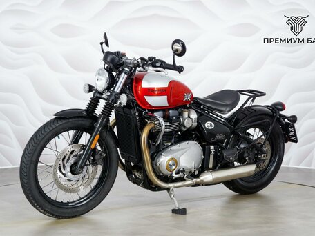 2018 Triumph Bonneville Bobber, красный, 1199000 рублей, вид 3