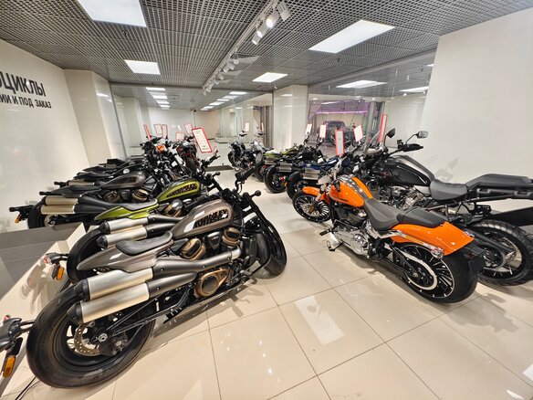 2025 Harley-Davidson Fat Boy, синий, 3300000 рублей - вид 34