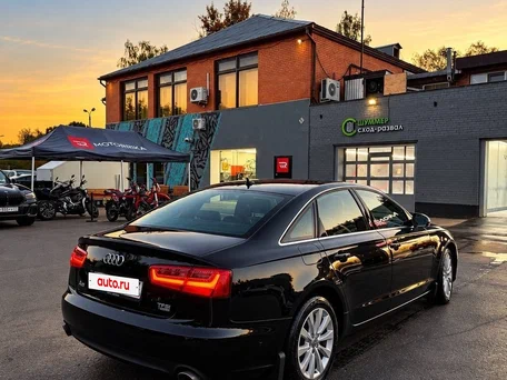 2011 Audi A6 IV (C7), чёрный, 1590000 рублей, вид 1