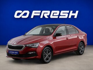 2020 Skoda Rapid II, красный, 1545077 рублей, вид 5
