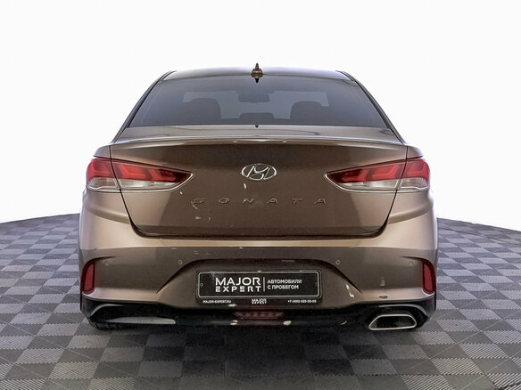 2018 Hyundai Sonata VII (LF) Рестайлинг, коричневый - вид 5