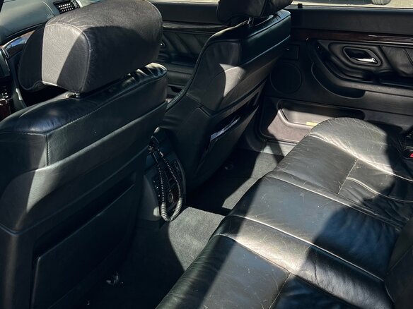 1999 BMW 7 серии 740i III (E38) Рестайлинг, чёрный, 1650000 рублей - вид 11