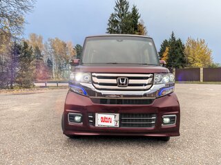2016 Honda N-BOX I Рестайлинг, пурпурный, 980000 рублей, вид 3