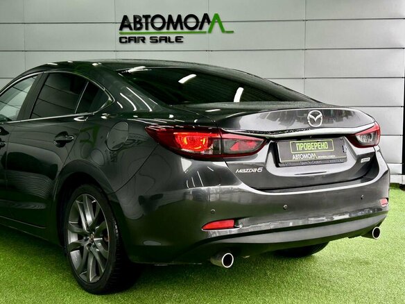 2016 Mazda 6 III (GJ) Рестайлинг, серый, 1729000 рублей - вид 7