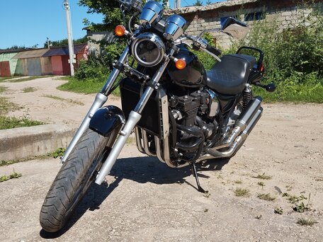 1990 Kawasaki ZL400 Eliminator, чёрный, 200000 рублей, вид 1