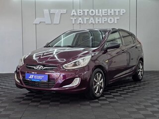 2012 Hyundai Solaris I, фиолетовый, 725000 рублей, вид 1