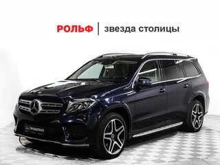 2016 Mercedes-Benz GLS 400 I (X166), синий, 3799000 рублей, вид 1
