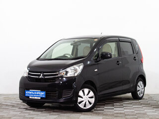 2016 Mitsubishi eK Wagon III Рестайлинг, чёрный, 789000 рублей, вид 3