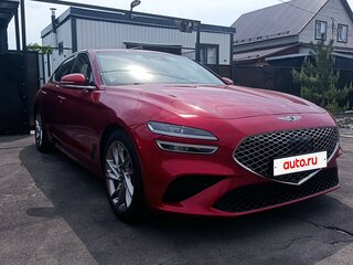 2020 Genesis G70 I Рестайлинг, красный, 3200000 рублей, вид 2
