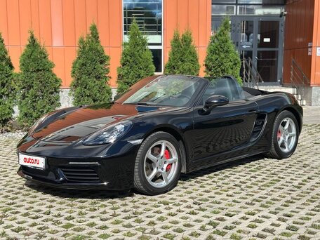 2019 Porsche Boxster T IV 718 (982), чёрный, 4990000 рублей, вид 1