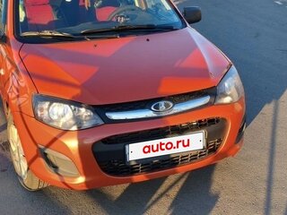 2018 Lada (ВАЗ) Kalina II, оранжевый, 485000 рублей, вид 2