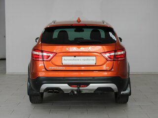 2018 Lada (ВАЗ) Vesta SW Cross I, оранжевый, 869900 рублей, вид 5