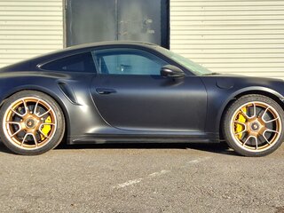 2020 Porsche 911 Turbo S VIII (992), чёрный, 16500000 рублей, вид 4