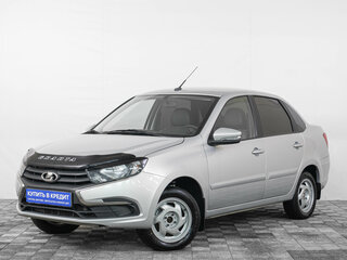 2019 Lada (ВАЗ) Granta I Рестайлинг, серебристый, 599000 рублей, вид 3