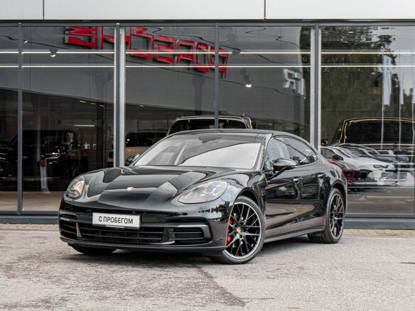 2018 Porsche Panamera 4 II, чёрный, 7700000 рублей