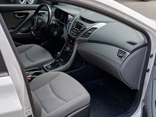 2014 Hyundai Elantra V (MD) Рестайлинг, белый, 1393000 рублей, вид 5