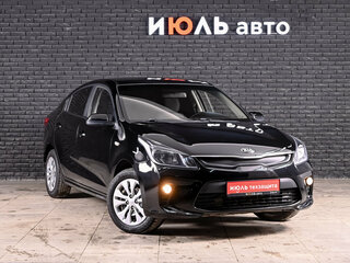 2017 Kia Rio IV, чёрный, 1250000 рублей, вид 3