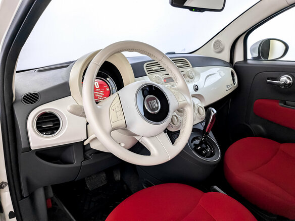 2010 Fiat 500 II, белый, 730000 рублей - вид 15