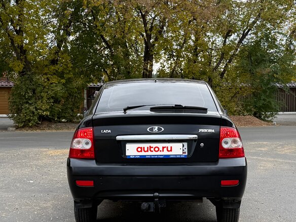 2010 Lada (ВАЗ) Priora I, чёрный, 285000 рублей - вид 4