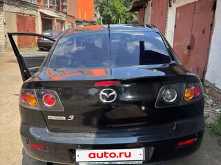 2005 Mazda 3 I (BK), чёрный, 350000 рублей, вид 4