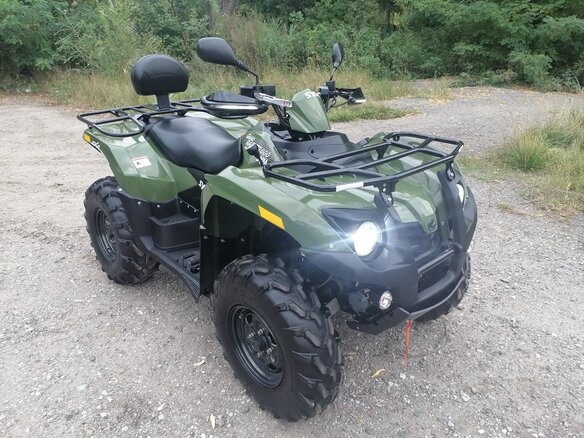 2014 Sym QuadRaider, зелёный, 399000 рублей - вид 8