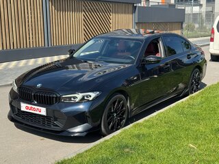 2022 BMW 3 серии Long 320Li VII (G2x) Рестайлинг, чёрный, 4000000 рублей, вид 1