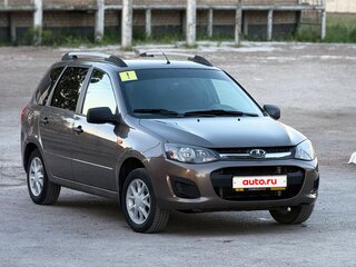 2016 Lada (ВАЗ) Kalina II, коричневый, 650000 рублей, вид 2