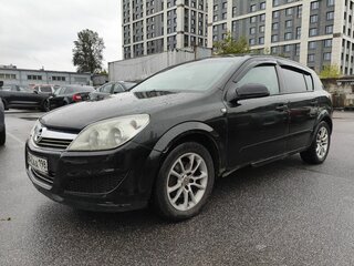 2008 Opel Astra H Рестайлинг, чёрный, 299000 рублей, вид 1